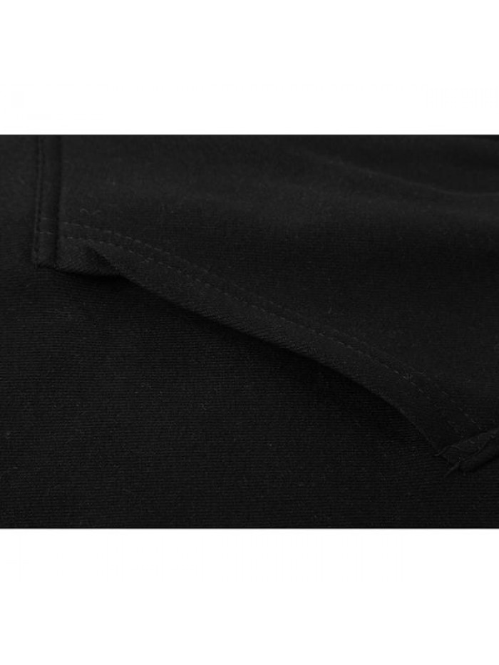 Fashion 3D Printed Stitching Hoodies Winter Men's Casual Zip Up Sports Hoodies Tops