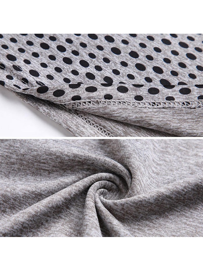 Casual polka dot print T-shirt
