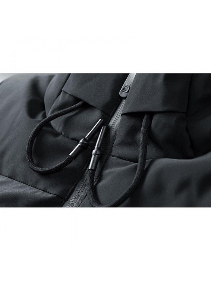 Mens Winter Thick Warm Windproof Outdoor Padded Jacket Parka